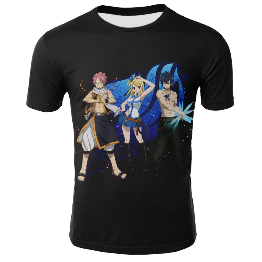 Anime Fairy Tail Etherious • Natsu • Dragneel Lucy Heartfilia t-shirt men's round neck pullover loose trend tops
Anime Fairy Tail Etherious • Natsu • Dragneel Lucy Heartfilia t-shirt men's round neck pullover loose trend tops