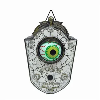 Halloween One Eye-shape Plastic Doorbell, Scary Bell with Crack Decoration for Trickery and Funny
Halloween One Eye-shape Plastic Doorbell, Scary Bell with Crack Decoration for Trickery and Funny