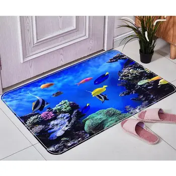 3D Fingerprint Bath Mat Non-slip Bath Mats, Super Absorbent Carpet and Thick Carpet Print Mediterranean 30X18 Inches
3D Fingerprint Bath Mat Non-slip Bath Mats, Super Absorbent Carpet and Thick Carpet Print Mediterranean 30X18 Inches