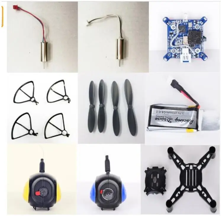 Fayee FY605 DIY Racing Battle RC Drone spare parts blades frame motor body shell receiving board camera set