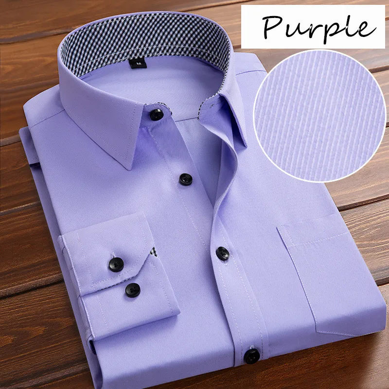 Thin Section Business Men's Long-sleeved Shirt Twill Slim Professional Business Suit no-iron Shirt With neckline stain-resistant
Thin Section Business Men's Long-sleeved Shirt Twill Slim Professional Business Suit no-iron Shirt With neckline stain-resistant