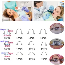 30Pcs/Lot Dental Orthodontic Torquing Spring Single Anterior Teeth Torque Rectangular Spring Use with Orthodontic Ligation Wire
30Pcs/Lot Dental Orthodontic Torquing Spring Single Anterior Teeth Torque Rectangular Spring Use with Orthodontic Ligation Wire
