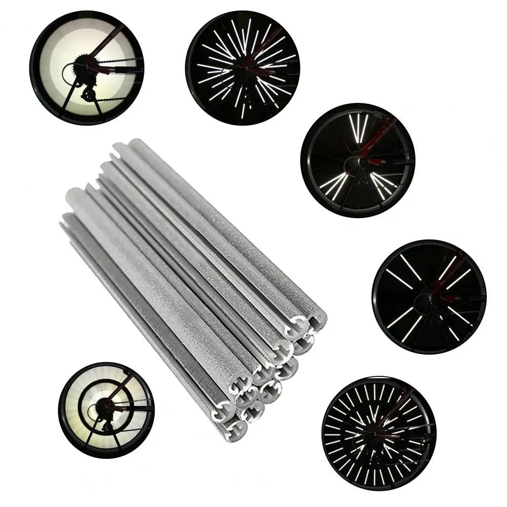 Useful Bicycle Wheel Reflector Bright Bicycle Spoke Decoration Bike Reflective Tube Bike Reflective Spoke 12Pcs
Useful Bicycle Wheel Reflector Bright Bicycle Spoke Decoration Bike Reflective Tube Bike Reflective Spoke 12Pcs
