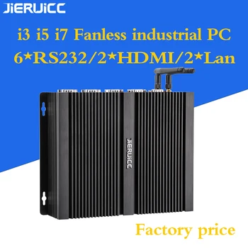 Fanless Industrial PC Intel Core i7 4500u DDR3L 4GB/SSD:256GB/WIFI Mini PC with RS232 6COM DUAL LAN Port 2 HD display GT4000
Fanless Industrial PC Intel Core i7 4500u DDR3L 4GB/SSD:256GB/WIFI Mini PC with RS232 6COM DUAL LAN Port 2 HD display GT4000