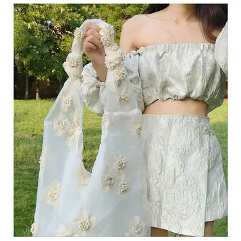 Lace Large Capacity Cloth Bag Flower Embroidery Vintage Single Single Shoulder Handbag Shopping Package 2020 New C538 
Lace Large Capacity Cloth Bag Flower Embroidery Vintage Single Single Shoulder Handbag Shopping Package 2020 New C538