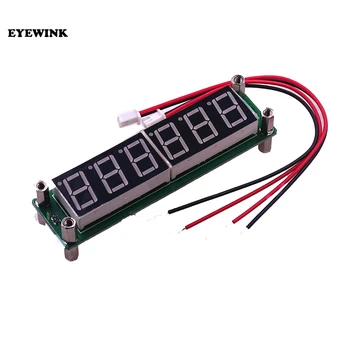 PLJ-6LED-A frequency meter frequency display module frequency measurement module 0.1MHz~65MHz
PLJ-6LED-A frequency meter frequency display module frequency measurement module 0.1MHz~65MHz