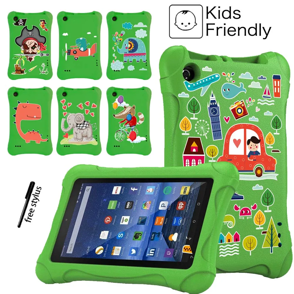 Tablet Kids Case for Amazon Fire 5th 2015/Fire 7th 2017/Fire 9th 2019 Children Thick EVA Tablet Shock Proof EVA Full Body Cover
Tablet Kids Case for Amazon Fire 5th 2015/Fire 7th 2017/Fire 9th 2019 Children Thick EVA Tablet Shock Proof EVA Full Body Cover