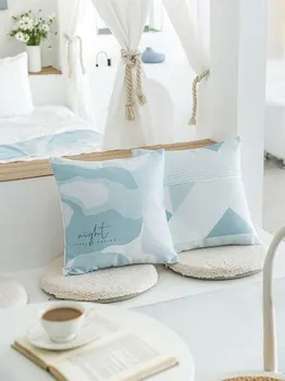 Free Shipping!European design blue geometric square throw pillow/almofadas case 43 adult teenage child,cushion cover home decore
Free Shipping!European design blue geometric square throw pillow/almofadas case 43 adult teenage child,cushion cover home decore