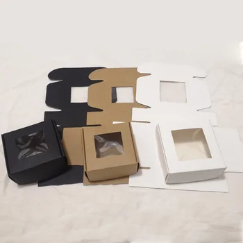 50Pcs/set Kraft Paper Candy Box Transparent PVC Window Soap Boxes Jewelry Gift Packaging Box Wedding Party Birthday Favors
50Pcs/set Kraft Paper Candy Box Transparent PVC Window Soap Boxes Jewelry Gift Packaging Box Wedding Party Birthday Favors