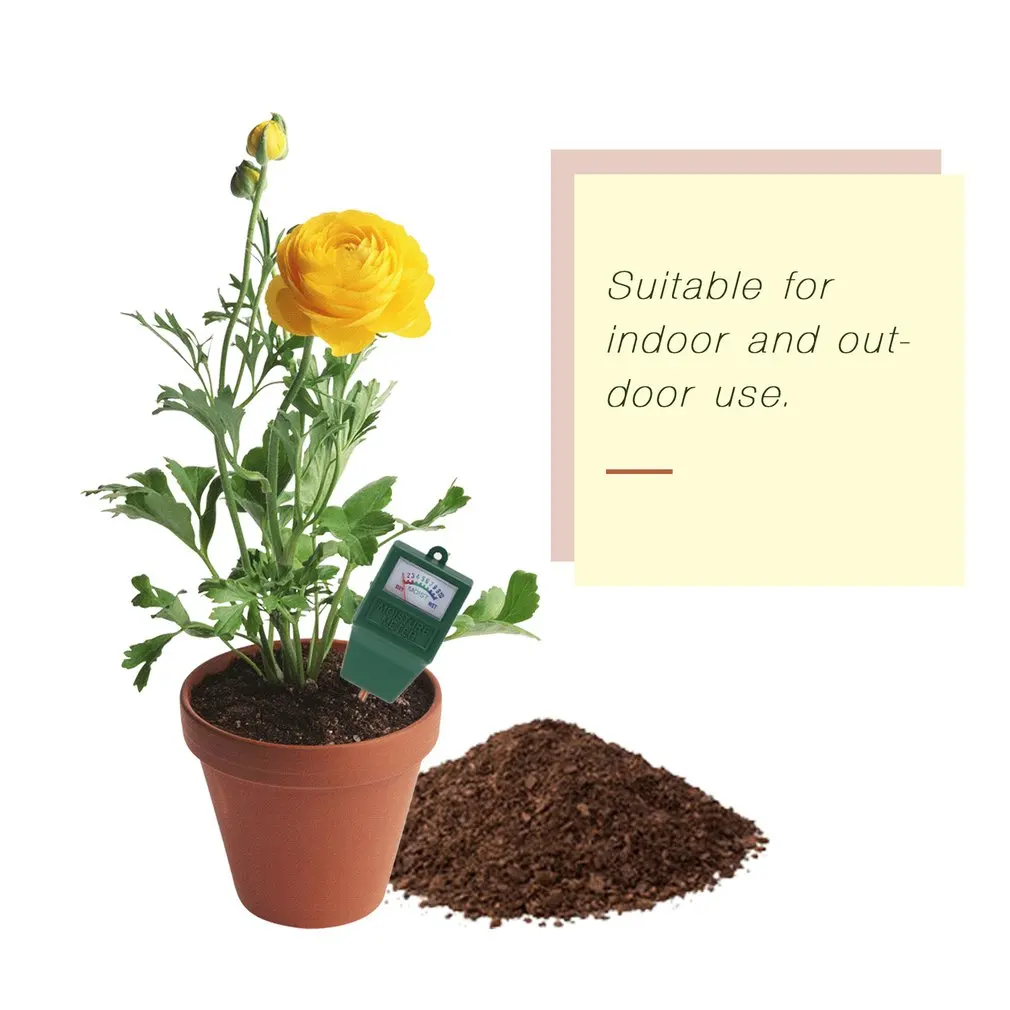 Garden Plant Soil Moisture Meter Hydroponics Analyzer Meter Moisture PH Measurement Tool For Indoor Outdoor Garden Plants
Garden Plant Soil Moisture Meter Hydroponics Analyzer Meter Moisture PH Measurement Tool For Indoor Outdoor Garden Plants
