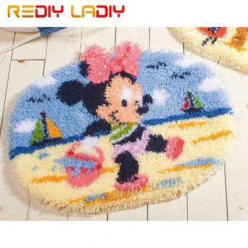 Latch Hook Kit Make Your Own Rug Minnie Beach Tapestry Crocheted Cushion Mat DIY Carpet Rug Set Pre-Printed Canvas Hobby & Craft
Latch Hook Kit Make Your Own Rug Minnie Beach Tapestry Crocheted Cushion Mat DIY Carpet Rug Set Pre-Printed Canvas Hobby & Craft