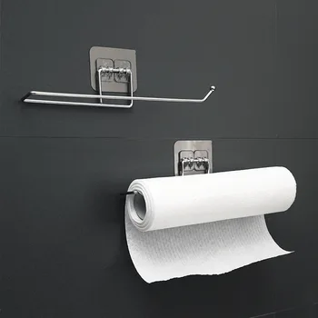 Stainless steel toilet tissue holder non perforated wall mounted storage rack paper rack for bathroom storage rack 
Stainless steel toilet tissue holder non perforated wall mounted storage rack paper rack for bathroom storage rack