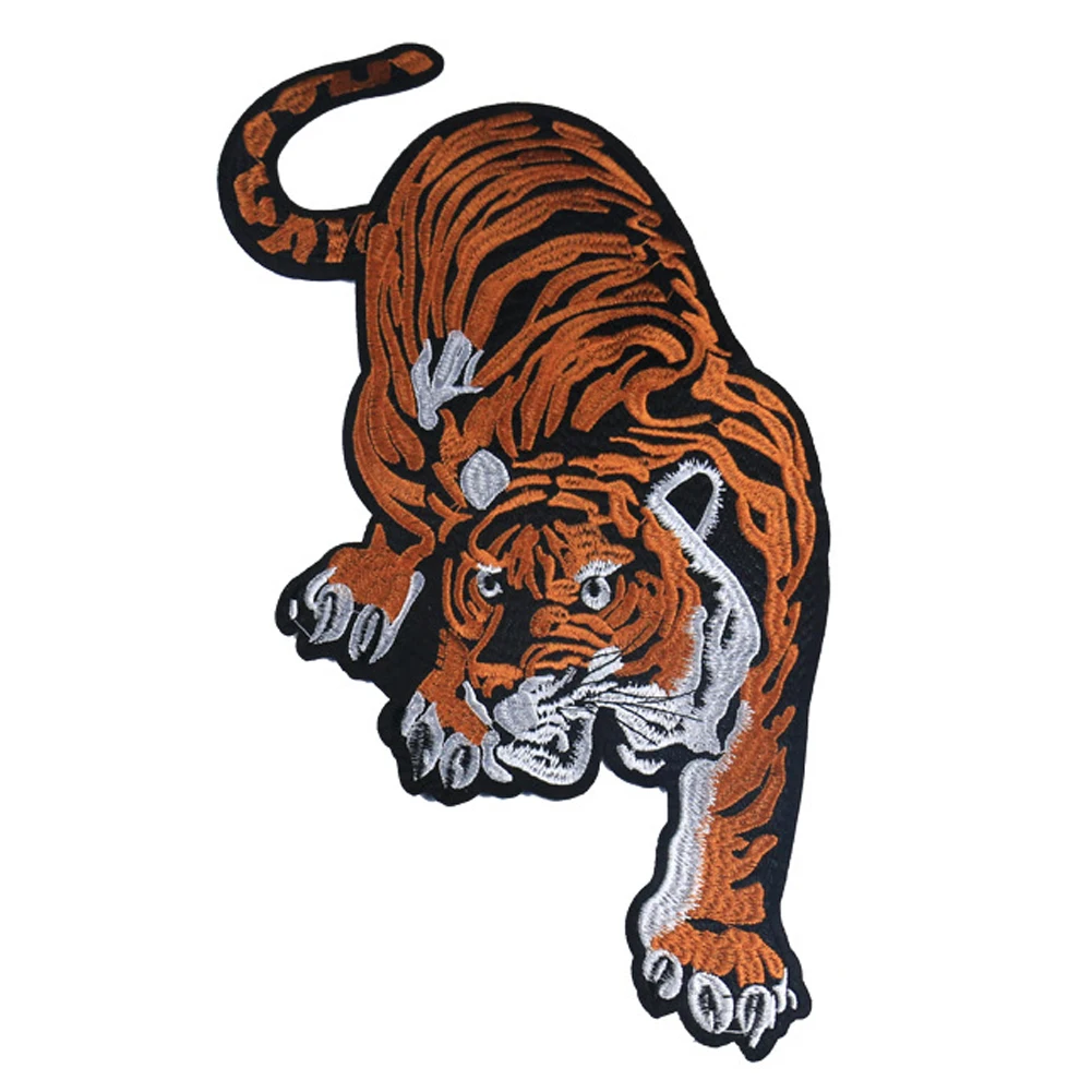 Iron On DIY Tiger Pattern Clothes Repair Fashion Fabric Sticker Large Decorative Applique Embroidery Patch Sewing Unisex Craft
Iron On DIY Tiger Pattern Clothes Repair Fashion Fabric Sticker Large Decorative Applique Embroidery Patch Sewing Unisex Craft
