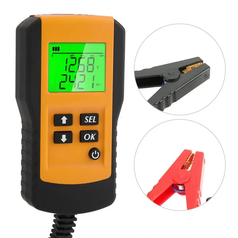 Battery checker 12V Automotive Motorcycle Display Digital Battery Tester Analyzer Multifunction battery monitor
Battery checker 12V Automotive Motorcycle Display Digital Battery Tester Analyzer Multifunction battery monitor