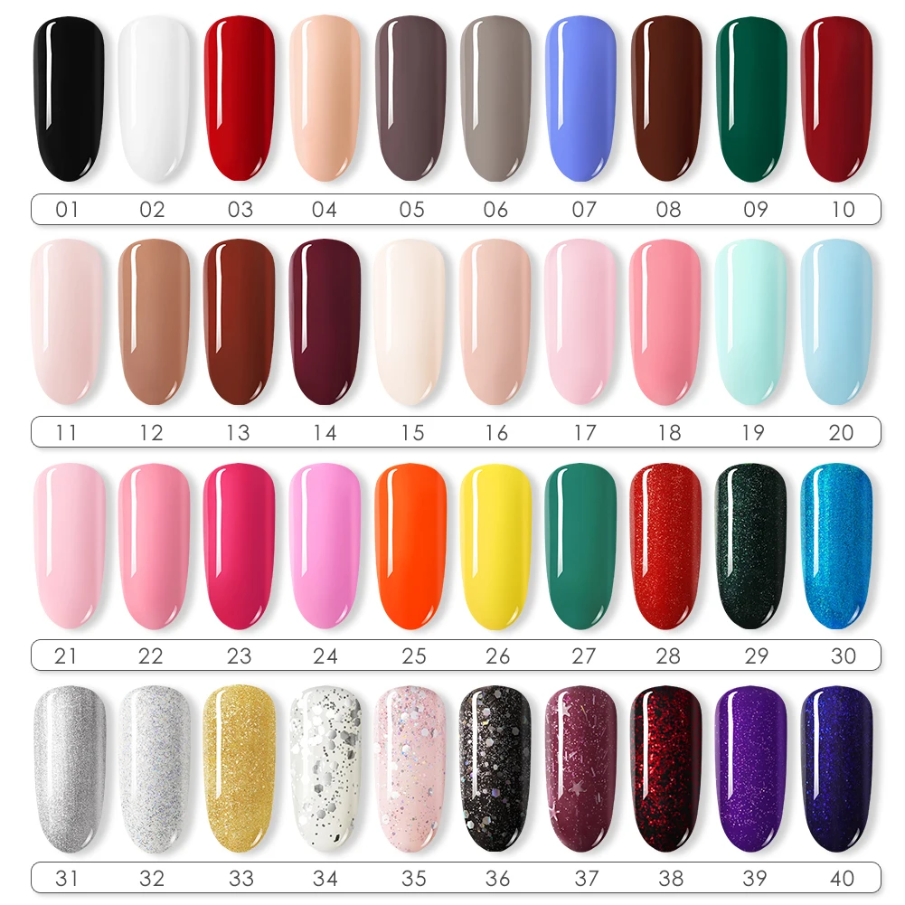 Shelloloh All 40 Colors Set For Manicure 10ML UV Gel Nail Polish Kit Manicure Set Gel Varnish Polish Gel For Nail Art Polish Kit
Shelloloh All 40 Colors Set For Manicure 10ML UV Gel Nail Polish Kit Manicure Set Gel Varnish Polish Gel For Nail Art Polish Kit
