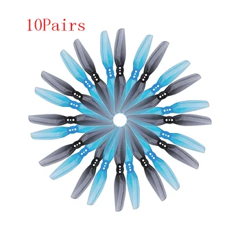 10Pairs HQProp T3*2/T3*3 2-Blade Propeller 3-Inch CW CCW Paddles FPV Flight Control Spare Parts for Racing Quadcopter Drone
10Pairs HQProp T3*2/T3*3 2-Blade Propeller 3-Inch CW CCW Paddles FPV Flight Control Spare Parts for Racing Quadcopter Drone