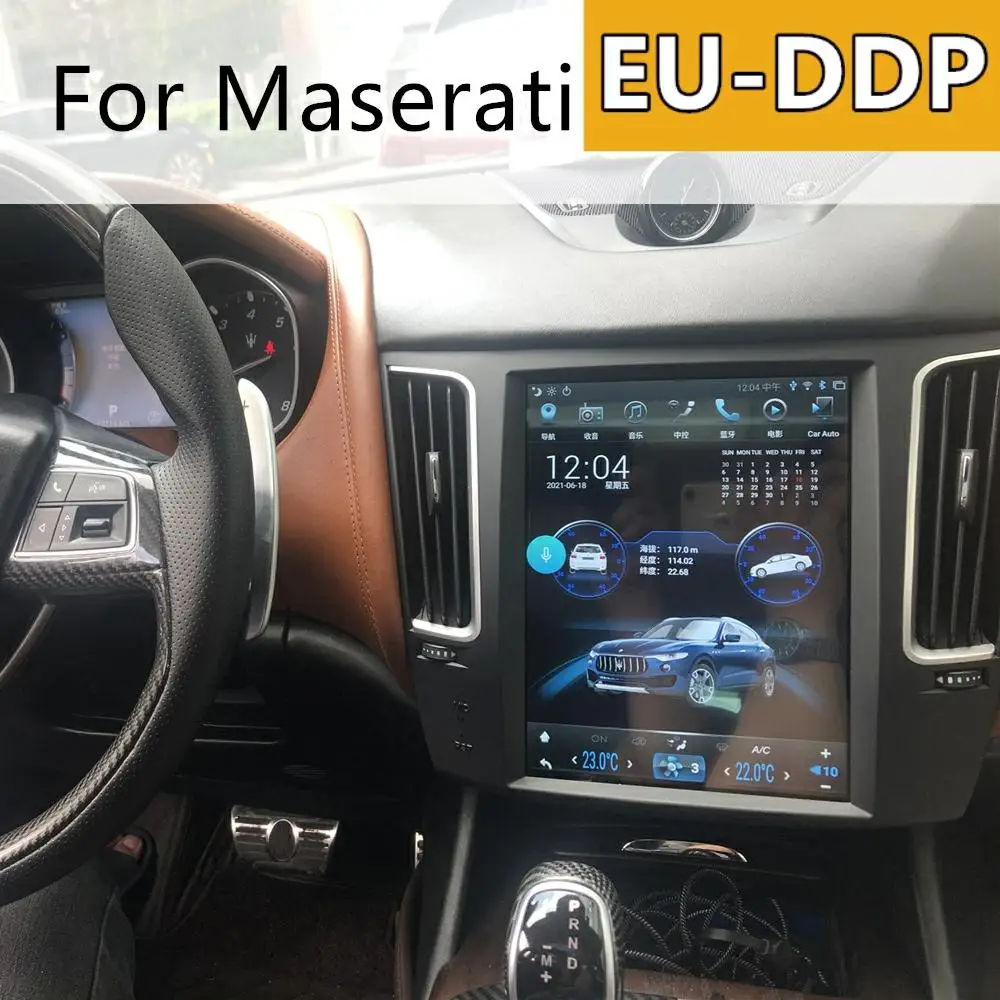 Автомагнитола для Maserati Levante, мультимедийный плеер на Android, с GPS Навигатором, в стиле Тесла
Автомагнитола для Maserati Levante, мультимедийный плеер на Android, с GPS Навигатором, в стиле Тесла