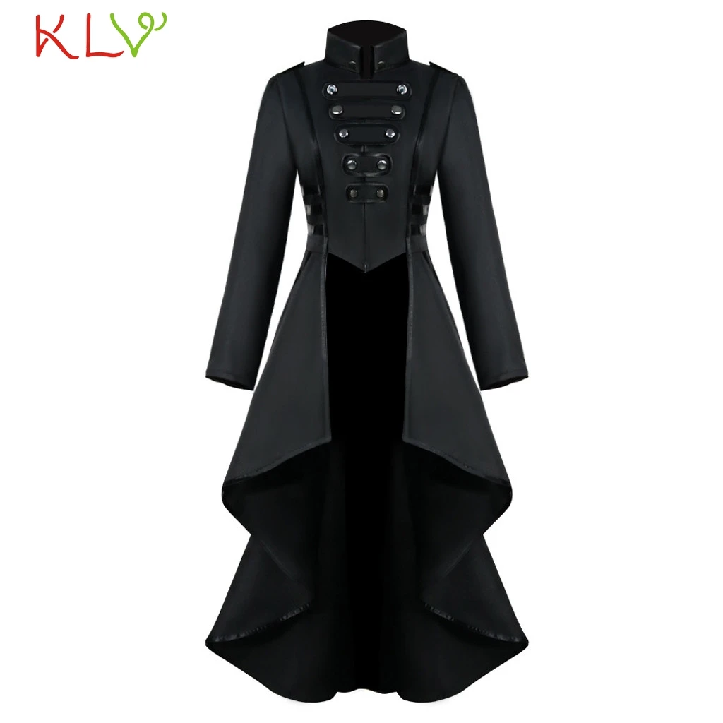 Women Jacket Gothic Punk Buttons Long Coats Vintage Party Casual Windbreaker Winter Plus Size 2019 Overwear Basic Jackets 19Aug
Women Jacket Gothic Punk Buttons Long Coats Vintage Party Casual Windbreaker Winter Plus Size 2019 Overwear Basic Jackets 19Aug