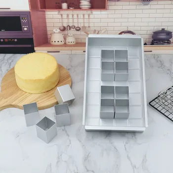 Rectangular Aluminum Alloy Alaphabet Letters Number Cake Mold with 12 Removable Blocks Baking Tray Pan Set DIY Baking Tools Cake
Rectangular Aluminum Alloy Alaphabet Letters Number Cake Mold with 12 Removable Blocks Baking Tray Pan Set DIY Baking Tools Cake