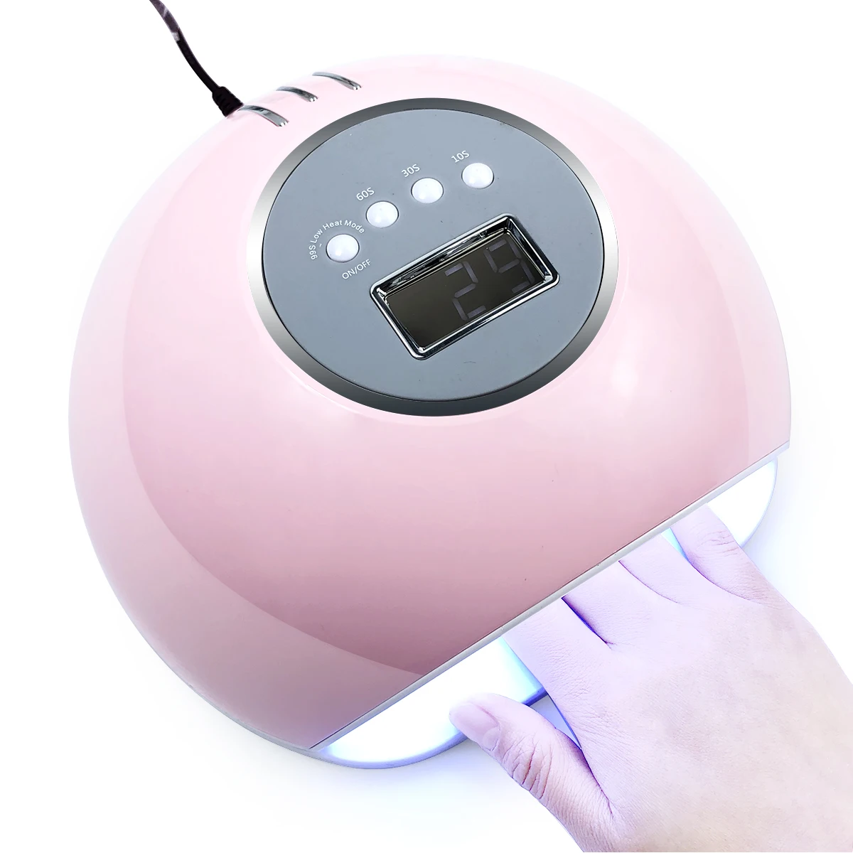 72W Lamp for Nails Ice Nail Lamp Portable Nail Dryer 33 LEDs LCD Display UV LED Lamp for Curing Gel Polish Lamp For Nails 
72W Lamp for Nails Ice Nail Lamp Portable Nail Dryer 33 LEDs LCD Display UV LED Lamp for Curing Gel Polish Lamp For Nails