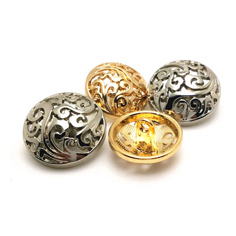 20PCS /lot exquisite hollow corrugated button DIY clothing accessories coat coat alloy high feet hollow hand sewing buckle
20PCS /lot exquisite hollow corrugated button DIY clothing accessories coat coat alloy high feet hollow hand sewing buckle