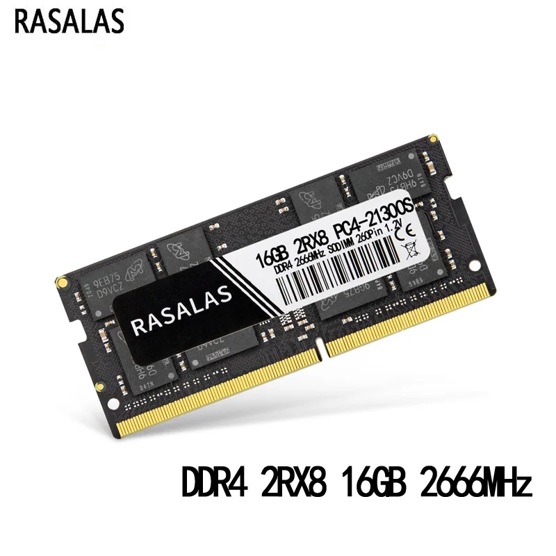 Rasalas Memory RAM DDR4 16GB PC4-17000s 2133 2400 2666Mhz SO-DIMM 1,2V Notebook RAM 288Pin Laptop Memoria Sodimm
Rasalas Memory RAM DDR4 16GB PC4-17000s 2133 2400 2666Mhz SO-DIMM 1,2V Notebook RAM 288Pin Laptop Memoria Sodimm