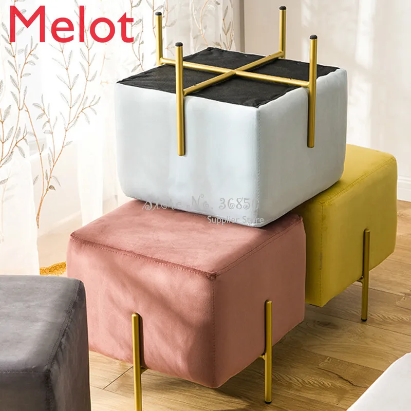 Modern Ottomans Creative Fabric Change Shoe Bench Stool Home Doorway Clothing Store Fitting Room Small Sofa Footstool
Modern Ottomans Creative Fabric Change Shoe Bench Stool Home Doorway Clothing Store Fitting Room Small Sofa Footstool