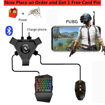 PUBG Mobile Gamepad Controller Gaming Keyboard Mouse Converter For Android Phone to PC Bluetooth Adapter Bluetooth 4.1 Adapter
PUBG Mobile Gamepad Controller Gaming Keyboard Mouse Converter For Android Phone to PC Bluetooth Adapter Bluetooth 4.1 Adapter