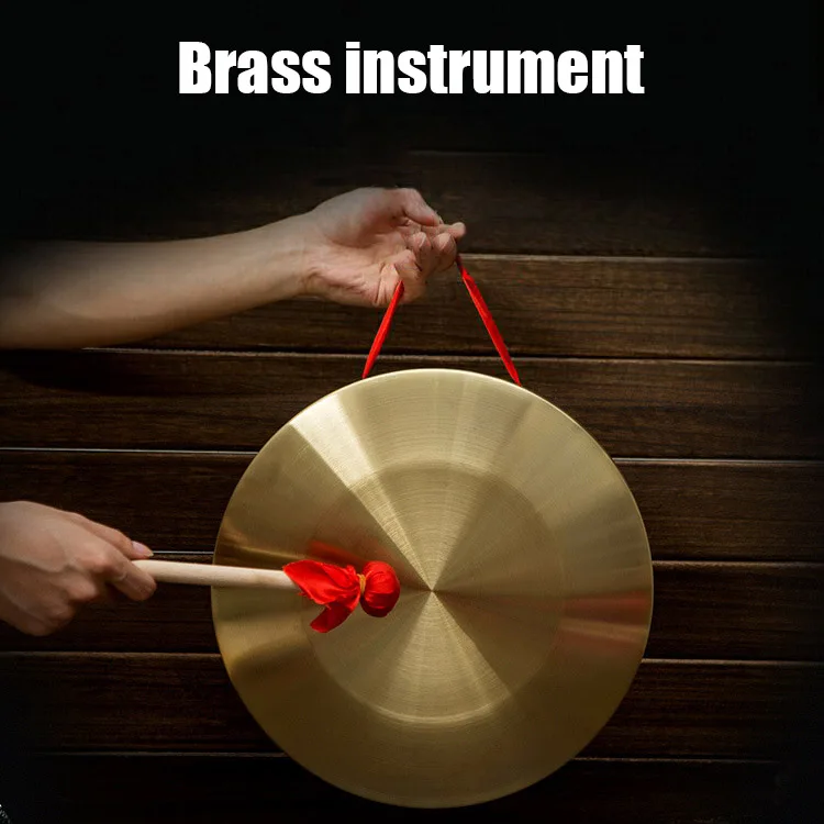 Hand Gong with Wooden Stick Traditional Chinese Folk Musical Instrument Toy for Kids FOU99
Hand Gong with Wooden Stick Traditional Chinese Folk Musical Instrument Toy for Kids FOU99