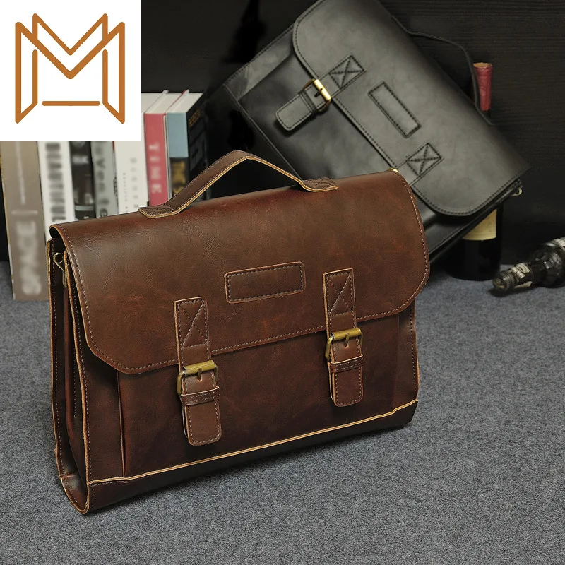 Design Male Package Business Affairs Package Crazy Horsehide Handbag Briefcase Man Classic Single Shoulder Package
Design Male Package Business Affairs Package Crazy Horsehide Handbag Briefcase Man Classic Single Shoulder Package