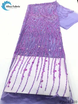 Alisa african purple lace fabric nigerian fabric 2020 high quality embroidery french sequins laces tulle fabrics for party dress
Alisa african purple lace fabric nigerian fabric 2020 high quality embroidery french sequins laces tulle fabrics for party dress