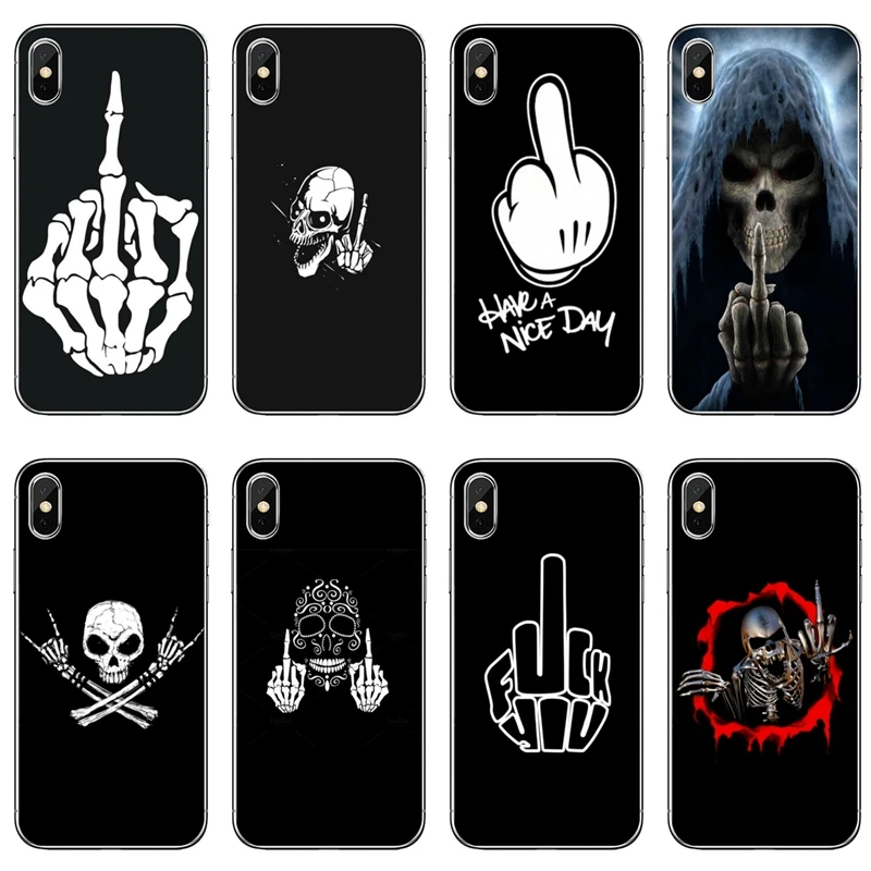 Transparent phone case Middle Finger Skeleton Skull Bone For Xiaomi Redmi Note 7 6 6A 5A 4 4A 3 pro S2 5 plus 4x Pocophone F1
Transparent phone case Middle Finger Skeleton Skull Bone For Xiaomi Redmi Note 7 6 6A 5A 4 4A 3 pro S2 5 plus 4x Pocophone F1