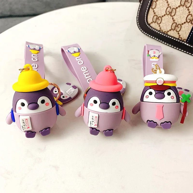Creative Cute Cartoon Little Penguin Car Keychains Net Red INS Men And Women Couple Schoolbag Key Ring Mobile Phone Pendant 
Creative Cute Cartoon Little Penguin Car Keychains Net Red INS Men And Women Couple Schoolbag Key Ring Mobile Phone Pendant