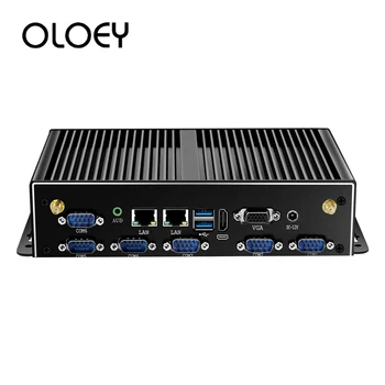 Fanless Mini PC Intel Core i7 4500U 5500U i5 i3 2*LAN 6*RS232 4*USB HDMI VGA WiFi 3G 4G Embedded Industrial Micro Computer Linux
Fanless Mini PC Intel Core i7 4500U 5500U i5 i3 2*LAN 6*RS232 4*USB HDMI VGA WiFi 3G 4G Embedded Industrial Micro Computer Linux