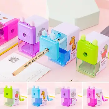 Hand Crank Mechanical Pencil Sharpener Plastic Creative Sharpener Print Student School Pencil Stationery Cartoon For Kids F7R1
Hand Crank Mechanical Pencil Sharpener Plastic Creative Sharpener Print Student School Pencil Stationery Cartoon For Kids F7R1
