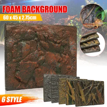 6 Types 60x45x3cm 3D Foam Rock Reptile Stone Aquarium Background Backdrop Fish Tank Board Decor Wholesale PU Leather Foam
6 Types 60x45x3cm 3D Foam Rock Reptile Stone Aquarium Background Backdrop Fish Tank Board Decor Wholesale PU Leather Foam