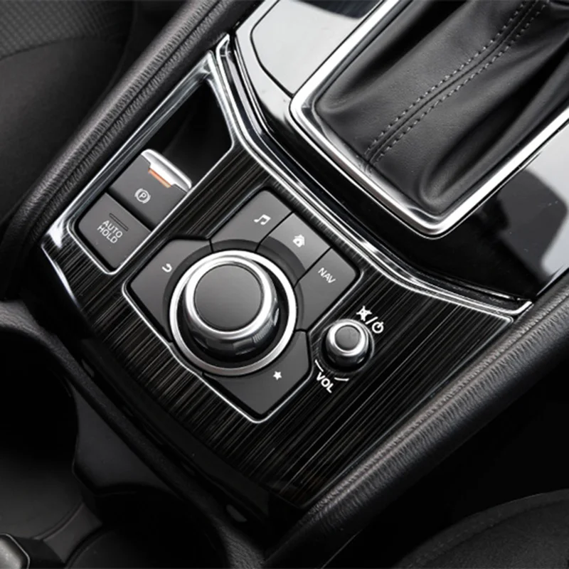 Для Mazda CX 5 CX5 2017 2018 2019 KF LHD Автомобильная консоль коробка передач панель накладка