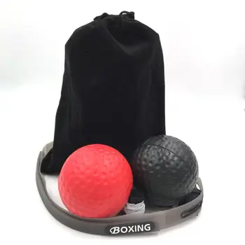 Fight Ball With Head Band For Reflex Speed Training Boxing Punch Exercise New Head-mounted Boxing Reaction Decompression Ball
Fight Ball With Head Band For Reflex Speed Training Boxing Punch Exercise New Head-mounted Boxing Reaction Decompression Ball