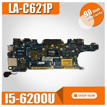 

Laptop Motherboard FOR DELL Latitude E5270 Laptop Motherboard W/ I5-6200U CPU YM98P 0YM98P CN-0YM98P ADM60 LA-C621P DDR3L