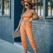 2021 Two Piece Set Women Tracksuit Oversized Straight Pants + Sleeveless Vest Woman Spring Autumn Clothes Body Casual Homewear
2021 Two Piece Set Women Tracksuit Oversized Straight Pants + Sleeveless Vest Woman Spring Autumn Clothes Body Casual Homewear