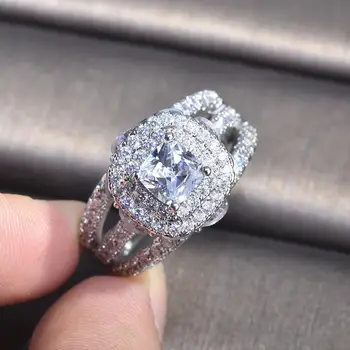 1.5 Carats Diamond with Cushion Zirconia Ring for Women Fine Silver 925 Jewelry Anillos Mujer Bizuteria Gemstone Diamond Rings
1.5 Carats Diamond with Cushion Zirconia Ring for Women Fine Silver 925 Jewelry Anillos Mujer Bizuteria Gemstone Diamond Rings