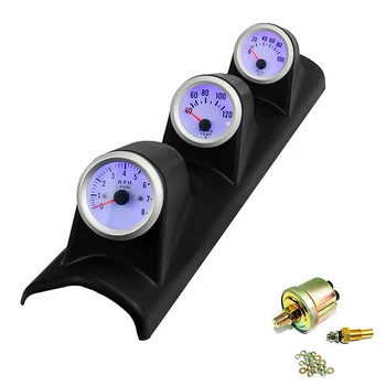 Car Modification Parts Speed Water Temperature Oil Pressure Three-In-One Instrument Combination Kit
Car Modification Parts Speed Water Temperature Oil Pressure Three-In-One Instrument Combination Kit