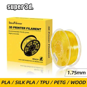 3D Printer Filament PLA/PETG/TPU /WOOD/Silk PLA/ABS 0.8/1KG 1.75mm 343 m 3D plastic material Overseas Warehouse
3D Printer Filament PLA/PETG/TPU /WOOD/Silk PLA/ABS 0.8/1KG 1.75mm 343 m 3D plastic material Overseas Warehouse