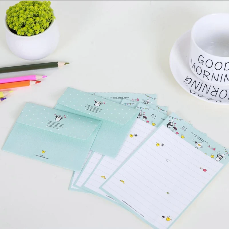 4 Sheet Letter Paper And 2 Pcs Envelopes Per Set Mini Flower Animal Letter Pad Writing Paper Office And School Supplie
4 Sheet Letter Paper And 2 Pcs Envelopes Per Set Mini Flower Animal Letter Pad Writing Paper Office And School Supplie