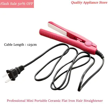 Professional Mini Portable Ceramic Flat Iron Hair Straightener Splint Non Slip Design Hair Styling Tools For Travel CurlingIron
Professional Mini Portable Ceramic Flat Iron Hair Straightener Splint Non Slip Design Hair Styling Tools For Travel CurlingIron