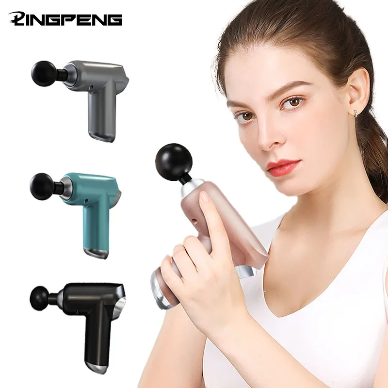 Mini LCD Control Massage Gun Deep Muscle Massager Muscle Pain Body Neck Massage Exercise Relaxation Slimming Shaping Pain Relief
Mini LCD Control Massage Gun Deep Muscle Massager Muscle Pain Body Neck Massage Exercise Relaxation Slimming Shaping Pain Relief