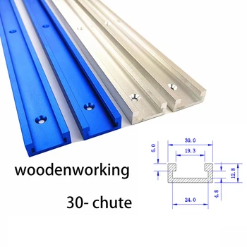 1pcs 30 Type Woodworking Chute Pushing Rail Track Circular Saw, Inverted Table Woodworking Table Chute 6061 Aluminum Alloy
1pcs 30 Type Woodworking Chute Pushing Rail Track Circular Saw, Inverted Table Woodworking Table Chute 6061 Aluminum Alloy
