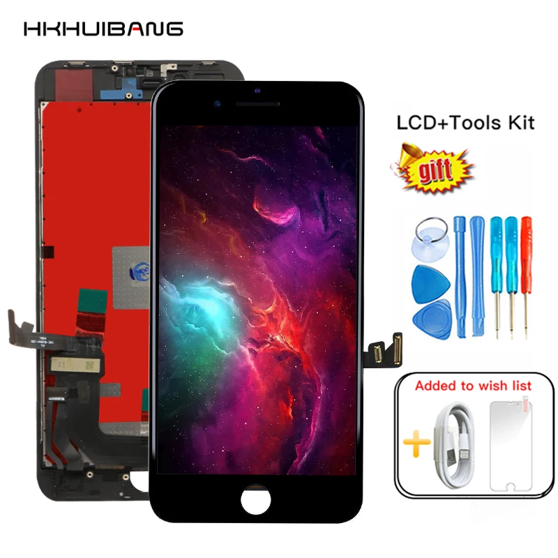 AAA+++ LCD For iPhone 8 LCD Display Assembly Digitizer No Dead Pixel With 3D Touch Screen Replacement For iPhone 8 Plus LCD
AAA+++ LCD For iPhone 8 LCD Display Assembly Digitizer No Dead Pixel With 3D Touch Screen Replacement For iPhone 8 Plus LCD