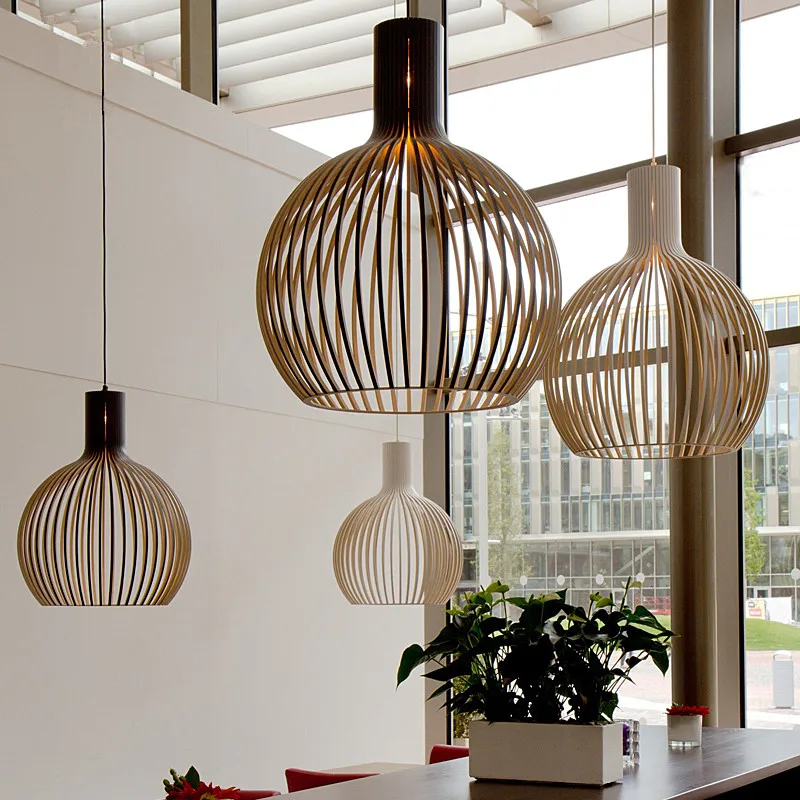 Retro Black Wood Birdcage E27 bulb Pendant light farmhouse decor kitchen home deco bamboo lamp weaving wooden Pendant lamp 
Retro Black Wood Birdcage E27 bulb Pendant light farmhouse decor kitchen home deco bamboo lamp weaving wooden Pendant lamp