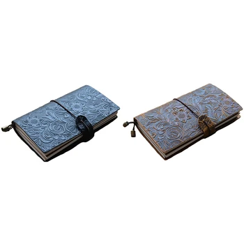 Full Grain Leather Refillable Travel Diary Notebook Diary Embossed Pattern Daily Notepad Cover with Elastic Strap Gift
Full Grain Leather Refillable Travel Diary Notebook Diary Embossed Pattern Daily Notepad Cover with Elastic Strap Gift